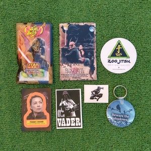Star Wars Fennec Shand/Ming Na Wen Decal+Darth Vader Punk Rock Sticker+More Lot